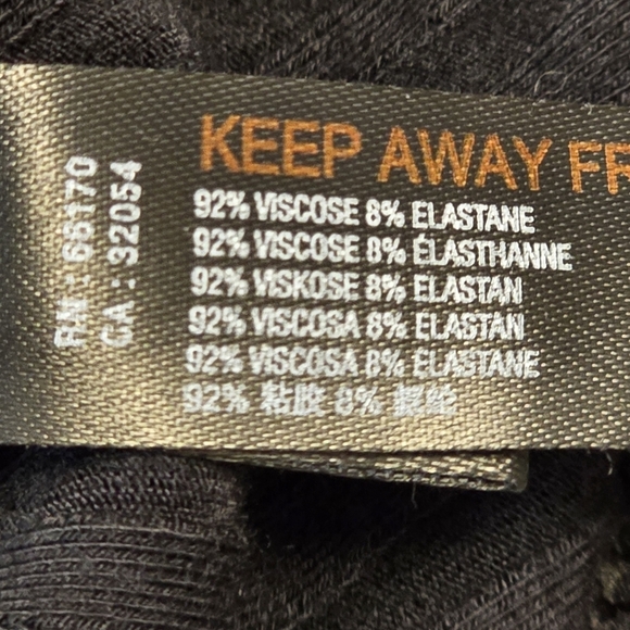 {XS} Free People Movement "Blissed Out" Ribbed Racerback Tank Top Black - Picture 7 of 8